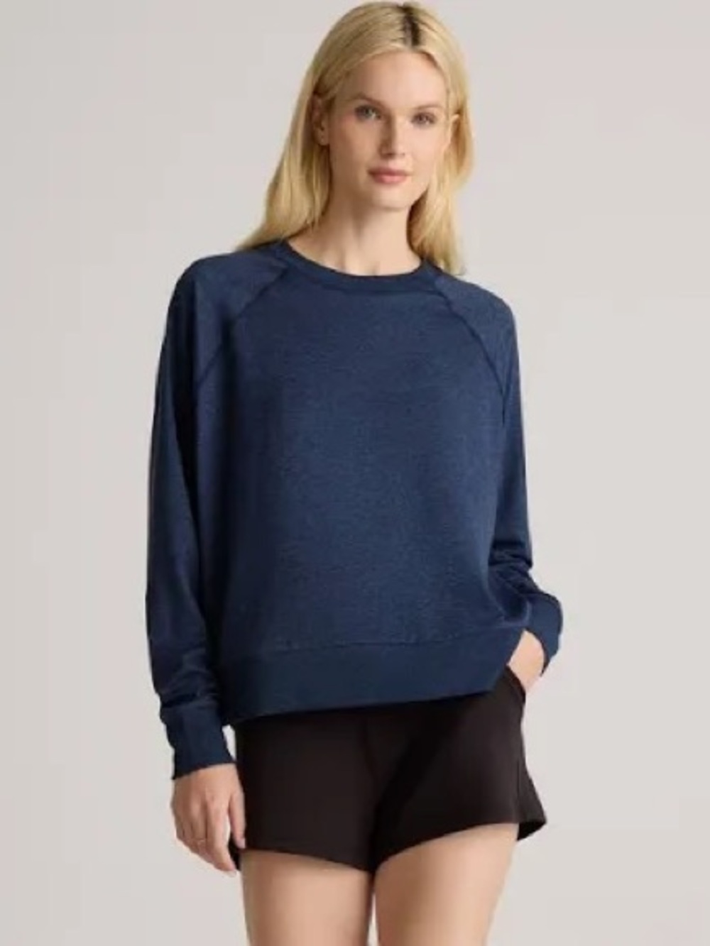Quince Flowknit Pullover NWT